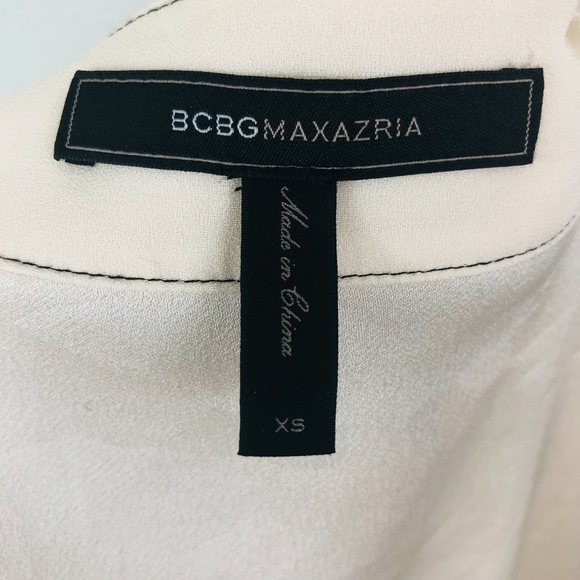 [BCBG] Cream Tonya Lace-Up Tunic Dress - Picture 6 of 8